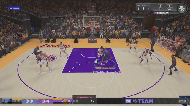 MyTeam salary Cap #6 Very close game NBA 2K24 смотреть онлайн