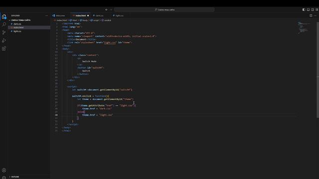 КАК СДЕЛАТЬ СМЕНУ ТЕМЫ НА САЙТЕ? САМЫЙ ЛЕГКИЙ СПОСОБ HTML + CSS + JavaScript смотреть онлайн
