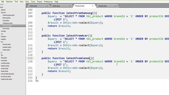 E-Commerce Website PHP OOP Bangla Tutorial (Products from Brand):Part-32 смотреть онлайн