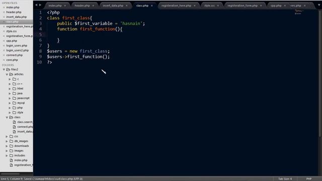 php(oop) public смотреть онлайн