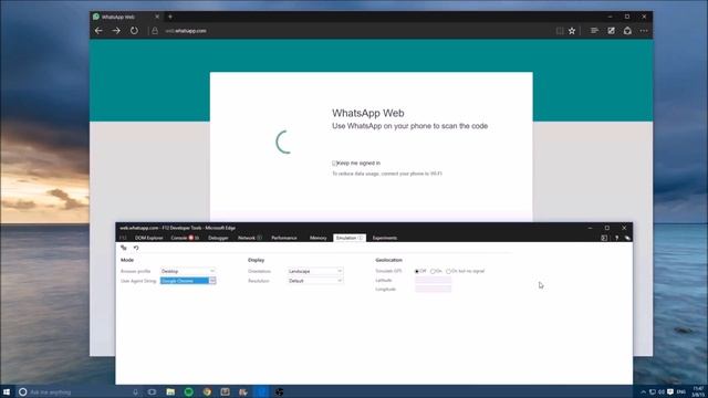 How To Use WhatsApp Web On Microsoft Edge!