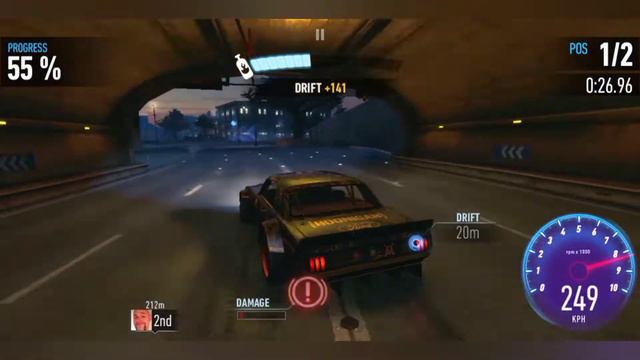 NFS No Limits Event 2 Hunter race Hope Bridge Ford Hoonicorn смотреть онлайн