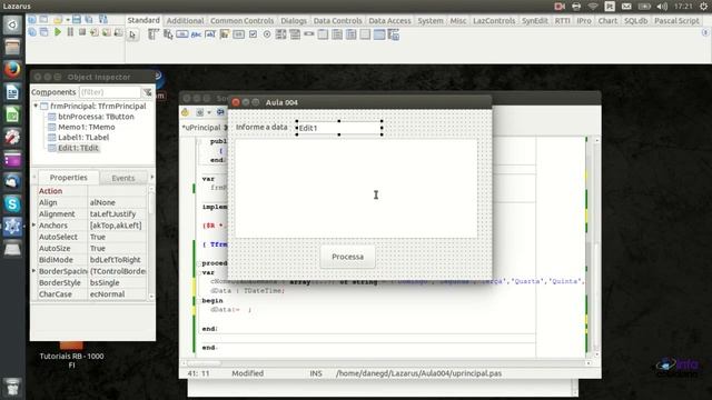 Curso de Programação #04: Lazarus / Delphi - Aula 004 Array (matriz) смотреть онлайн