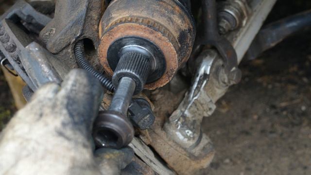 Замена шруса Volkswagen Passat B5/Фольксваген Пассат Б5 смотреть онлайн