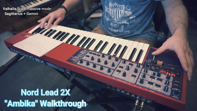 Nord Lead 2/2X "AMBIKA" 50 Atmospheric & Lush Presets смотреть онлайн