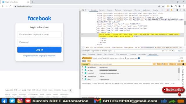 Selenium Locators | XPATH With Logical Operators Like OR, AND