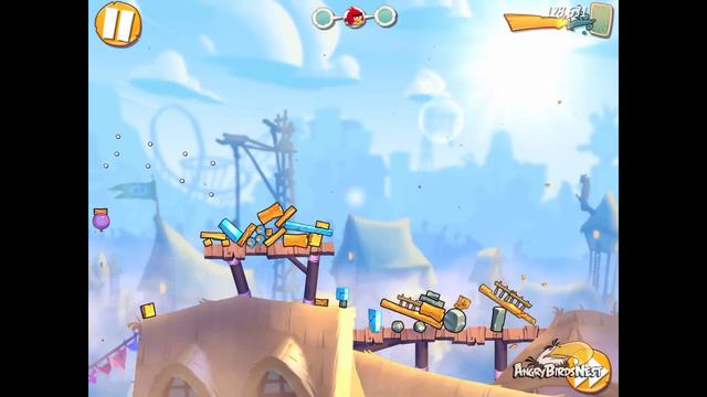 Angry Birds 2 Level 16 Pig City New Pork City 3-Star Walkthrough смотреть онлайн