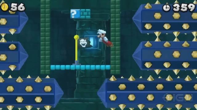 New Super Mario Bros. 2 - Star Coin Guide - World 3-Tower - Walkthrough смотреть онлайн