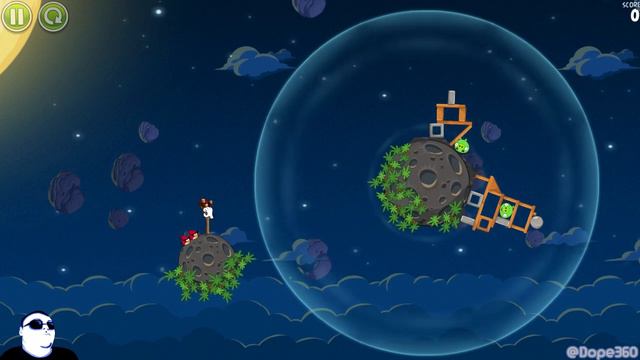 Angry Birds Space - 3 Stars Guide Episode 1 Pig Bang [HD] смотреть онлайн