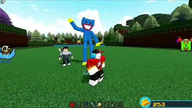 БИТВА СТРОИТЕЛЕЙ HUGGY WUGGY Poppy PlayTime в Build a Boat Roblox смотреть онлайн