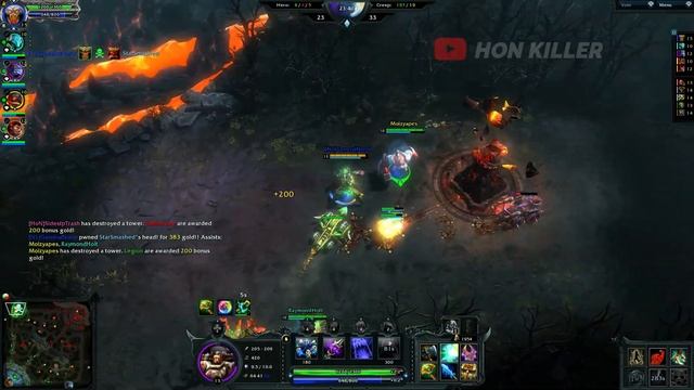 HoN Soul Reaper DAWNBRINGER with MOCK OF BRILLIANCE - MVP смотреть онлайн