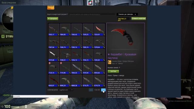 Топ 3 инвентаря с баном трейда CS GO Vac Ban смотреть онлайн