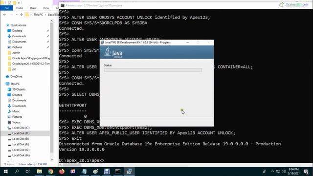 How To install Oracle Apex 20.1 with ORDS and Tomcat in Windows (in Oracle Database 19c) смотреть онлайн