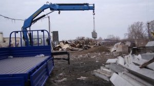 Разгрузка BAW КМУ Инман-55