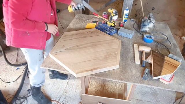 Компьютерный столик из дуба в стиле LOFT. Как сделать простой коврик для компьютерной мыши из кожи. смотреть онлайн