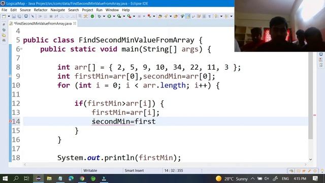 #coding #Interview Find second min value from Array смотреть онлайн