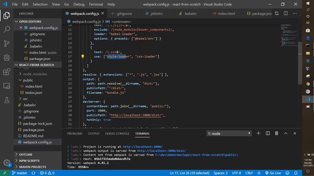 Simple Example to Create a React App смотреть онлайн