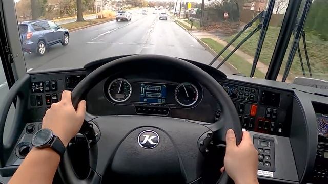 UNCUT POV Bus Drive: 2011 Setra S417TC, revisited. смотреть онлайн