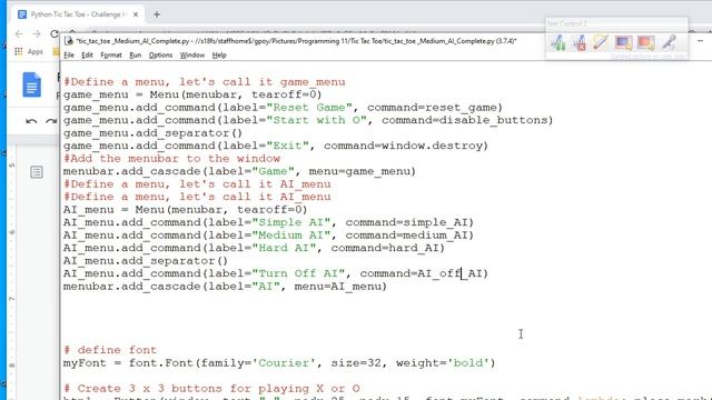 Python Tic Tac Toe Lesson #6 Medium AI смотреть онлайн
