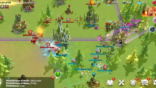 Call of Dragons: POS4 vs EXP ( War Exercises ) смотреть онлайн
