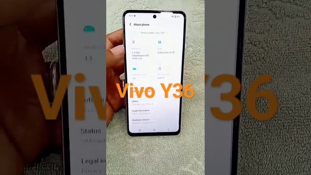 Vivo Y36#New mobile#camera#live#Design#bd#yt short смотреть онлайн