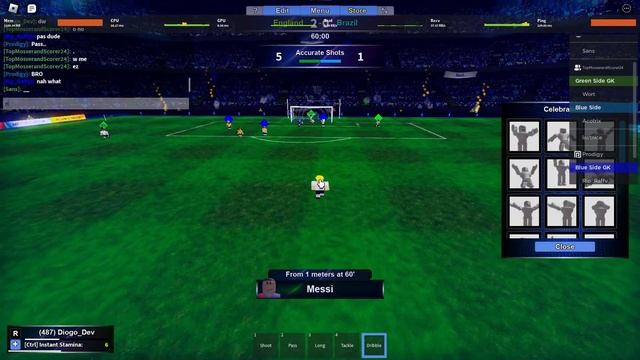 ??????? England 2 - 1 Brazil ?? | ⚽ Roblox TPS Ultimate Soccer ⚽ | Roblox Football смотреть онлайн