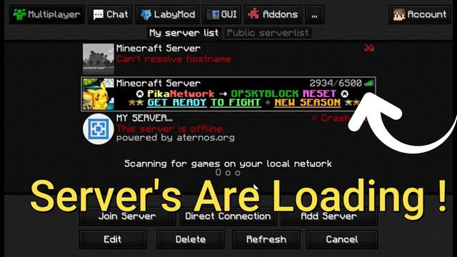 Minecraft Server's Not Showing Ping / Not Loading || Bm Tutorials смотреть онлайн