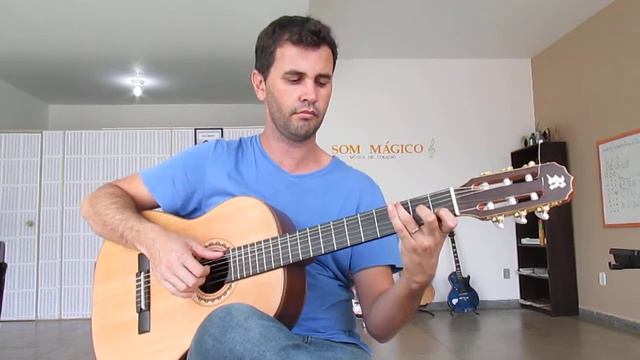 Marcha Nupcial - fingerstyle - Wedding March on Acoustic Guitar (By Reginaldo) смотреть онлайн