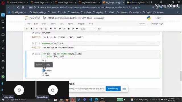 Introduction to Python - Çağlar SUBAŞI смотреть онлайн