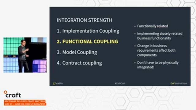 Balancing Coupling in Software Design - Vladik Khononov, DOIT International | Craft Conference 2022 смотреть онлайн