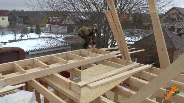 Опорные стены второго этажа и центральная несущая стена смотреть онлайн