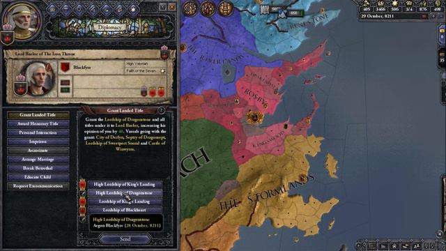 Crusader Kings 2: Game of thrones mod- Blackfyre Part 16 смотреть онлайн