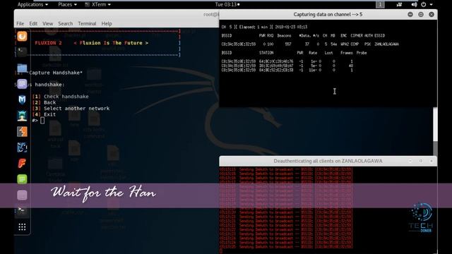 How To Hack WiFi Using Fluxion [No Worldlist] смотреть онлайн