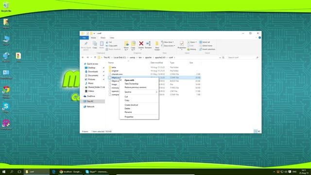 WAMP Icon stays orange Apache not starting смотреть онлайн