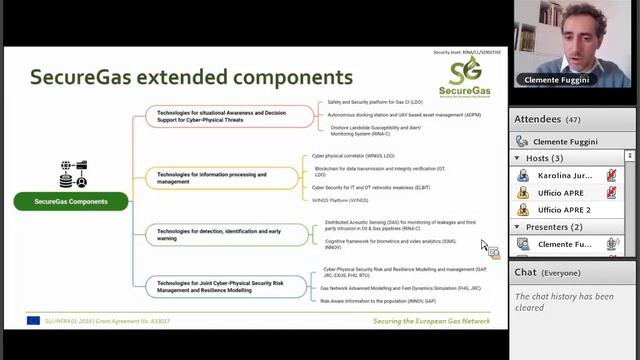 1st SecureGas webinar | "Risk and problem we target and technological solutions we propose" смотреть онлайн