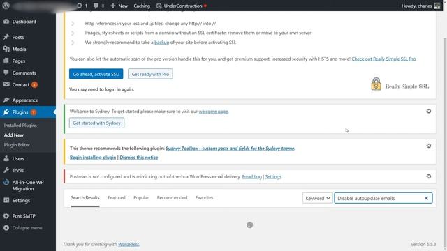 How to disable WordPress plugin update notification emails смотреть онлайн