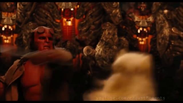 Хеллбой II  -  Финальный бой Хеллбоя и принца Нуады