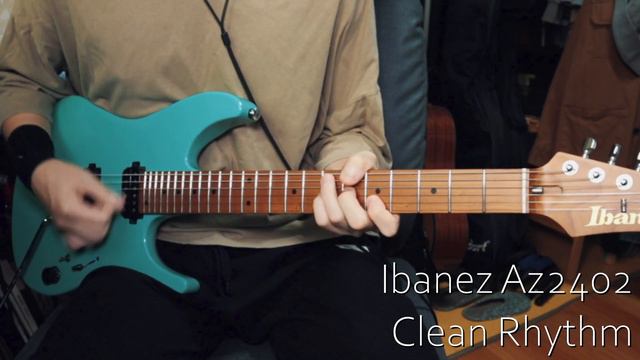 Ibanez Az2402 Sound demo [No Talking] смотреть онлайн
