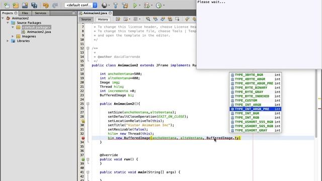 GUI: Animaciones en Java смотреть онлайн