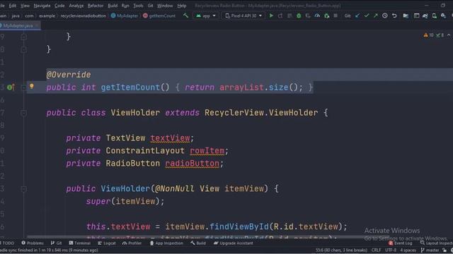 ANDROID - RECYCLERVIEW RADIO BUTTON TUTORIAL IN JAVA смотреть онлайн