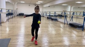 ?700 ПРЫЖКОВ НА СКАКАЛКЕ!!! Ледовая тренировка! Lebedeva Miroslava! Туры с мячом! Figure skating!⛸