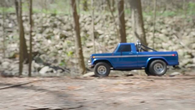 Traxxas F150 Ranger XLT "Low Trail" on the trails смотреть онлайн