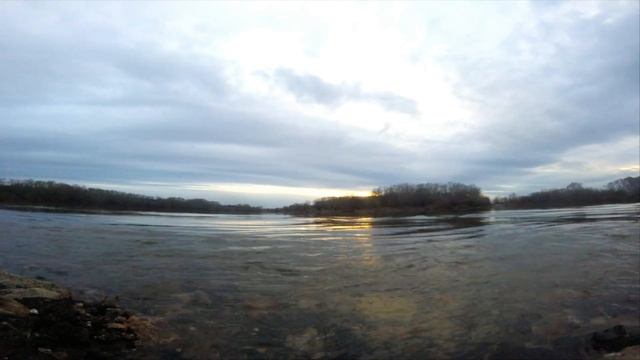 Ока. Рязань. TimeLapse GoPro HERO+. смотреть онлайн