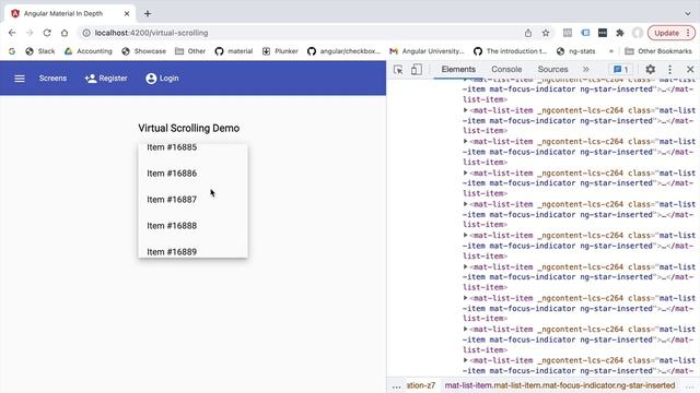? Angular Material Virtual Scrolling - Step-By-Step Explanation смотреть онлайн