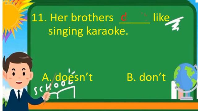 PRESENT SIMPLE VERB TO DO SERIES 2 QUIZ смотреть онлайн