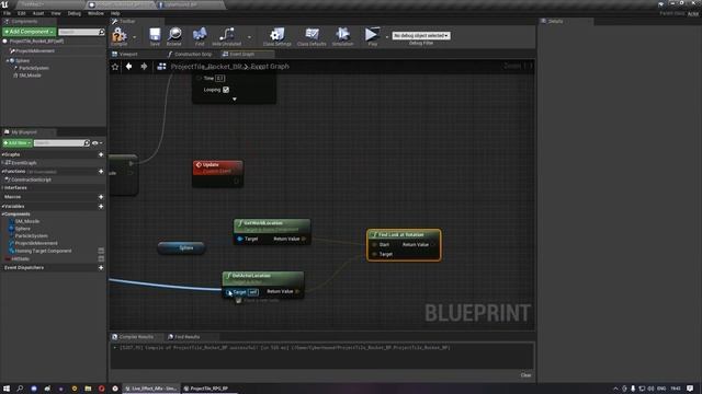 UE4 - Ракета с автонаводкой Projectile смотреть онлайн