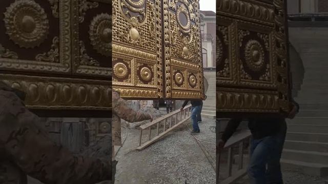 Установка ворот в Грозном смотреть онлайн