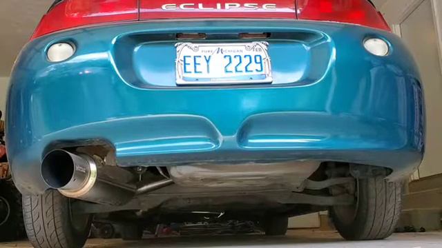 Megan Racing Cat-back exhaust 97 Eclipse GS смотреть онлайн