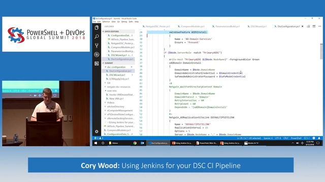 Using Jenkins for your DSC CI Pipeline by Cory Wood смотреть онлайн