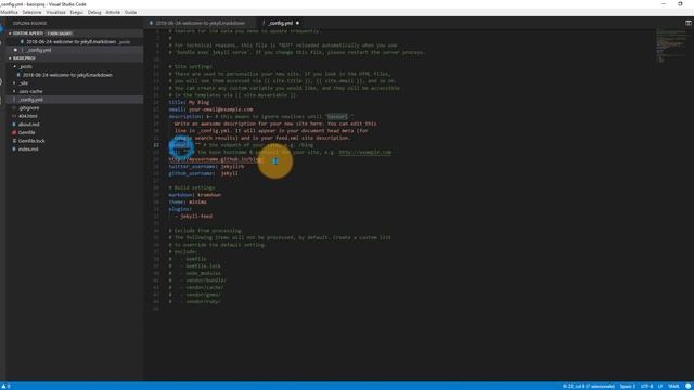 Jekyll e Bulma CSS ITA - Il Front Matter in YAML o JSON. Permalink nel Front Matter смотреть онлайн